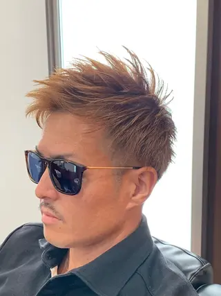 ショート カラー メンズ 早川 太貴のヘアスタイル