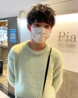 メンズ 【Pia】メンズ リュウセイのヘアスタイル
