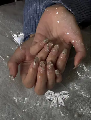 ネイル 西 柚香のネイルデザイン