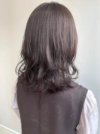セミロング 三軒茶屋 maoのヘアスタイル