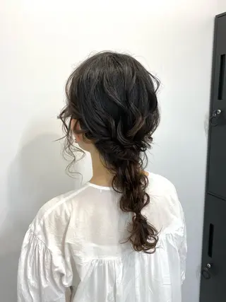 ロング ヘアアレンジ エクステモデル募集 💗大阪梅田/川上のヘアスタイル