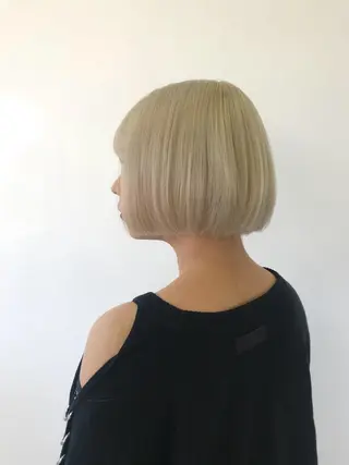 ショート サイレント美容師 アイリィのヘアスタイル