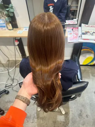 ロング 艶カラー 🩵NATSUKIのヘアスタイル