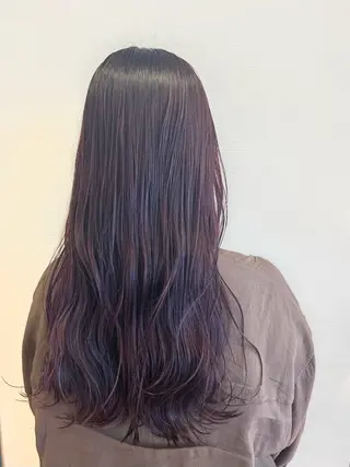 ロング カラー ミ ユのヘアスタイル