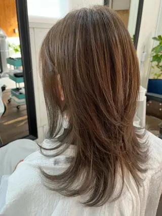 セミロング 紙屋 隼人のヘアスタイル