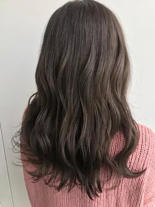 セミロング カラー 中塚 義人のヘアスタイル