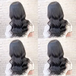 ロング カラー 成瀬スパイラル パーマ清水大隼のヘアスタイル