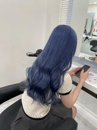 カラー 🤍ྀི透ける寒色 Cocoa🤍ྀིのヘアスタイル