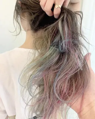 ミディアム レイヤーカット 川田くるみのヘアスタイル