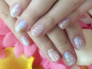 ネイル 💅ネイル✨ プリンセスのネイルデザイン