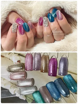 ネイル フルリール 【プライベートサロンのネイルデザイン