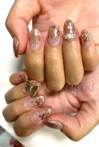 ネイル orchid ♡オーキッドのネイルデザイン