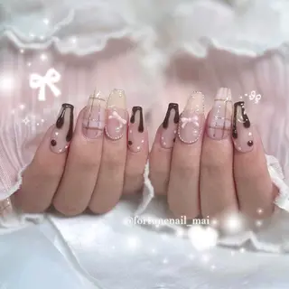 ネイル 🎀Mai 🎀⋆.✩のネイルデザイン