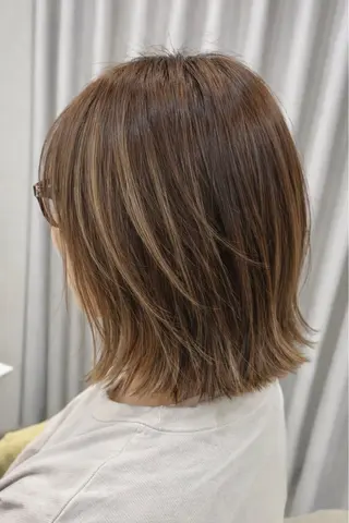 ミディアム 千明 大輝のヘアスタイル