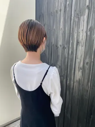 ショート アオトソラ いしざかのヘアスタイル