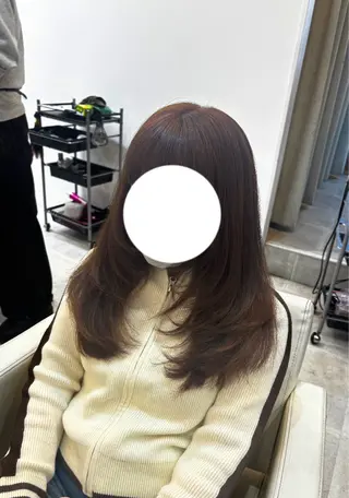 ミディアム カラー あすか/ 松本/モデル募集中のヘアスタイル