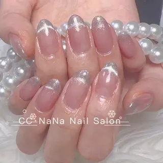 ネイル CC  NaNa ワンホンネイル🌙Nのネイルデザイン