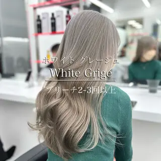 ロング カラー ヘアアレンジ 透明感×韓流ハイ トーン🫧RYUTAのヘアスタイル