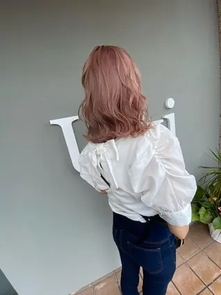 セミロング 平田 広大のヘアスタイル