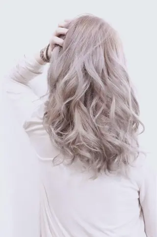 ロング カラー チビ編み込みエクステ シールEXどぅ〜すのヘアスタイル