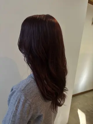 カラー 透明感カラー🫧 高田李胡のヘアスタイル