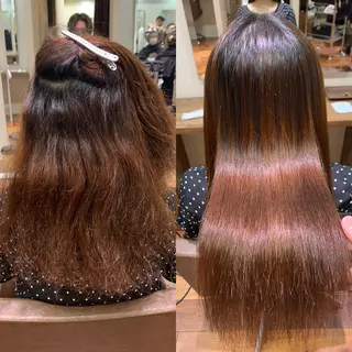 ミディアム パーマ 【縮毛矯正プロ講師】 島野 伊央汰のヘアスタイル