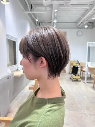 ショート 髪質改善・ クロスパーマ◎倉澤のヘアスタイル