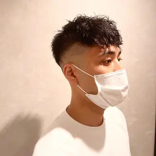 パーマ メンズ 瀬野凌介/メンズ カット/パーマのヘアスタイル
