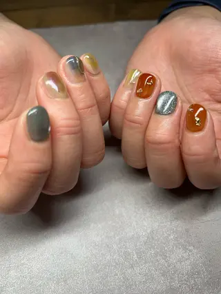 ネイル komorebi. 小峯 真実のネイルデザイン