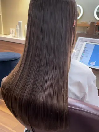 ロング 野上 晃生のヘアスタイル