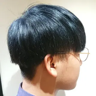 メンズ カラー パーマ ブリーチ/ヘアケア/ 艶髪/イギチハルのヘアスタイル