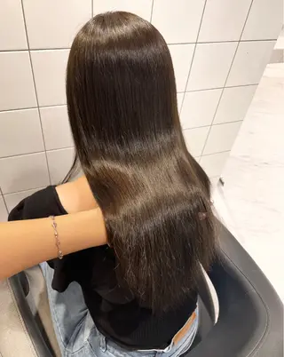 ロング カラー 表参道♡暗髪♡ 艶カラー♡アユミのヘアスタイル