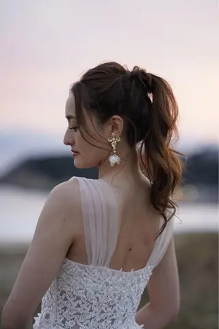 ロング カラー パーマ ヘアアレンジ メンズ キッズ ネイル マツエク・マツパ アイブロウ HIROKO / 透明感暖色カラー🎀のヘアスタイル