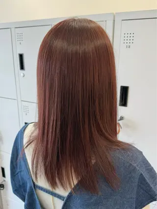カラー 八木菜美 似合わせ/ニュアンスのヘアスタイル