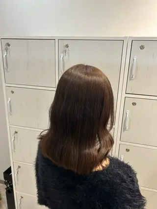 ミディアム カラー Marin🫐/ 名駅/レイヤーカットのヘアスタイル