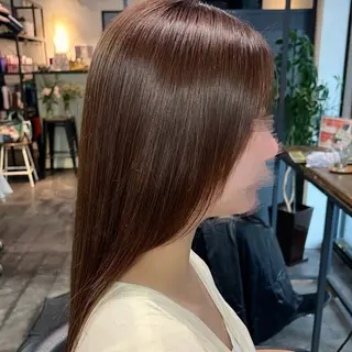 セミロング 💘札幌クロスパーマ 髪質改善💘rinaのヘアスタイル