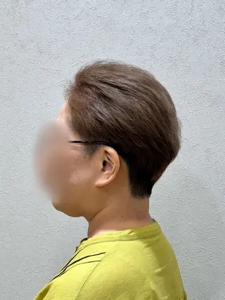 ショート カラー 山口 玖瑠美のヘアスタイル