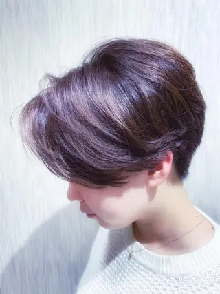 ショート 神パーマ&ツヤ髪 黒田ダイのヘアスタイル