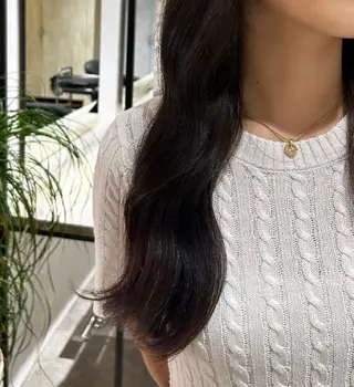 ロング SAHO /縮毛矯正 /オリーブ🌿のヘアスタイル