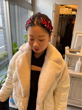 ヘアアレンジ 美髪× ヘアセット✨Araiのヘアスタイル