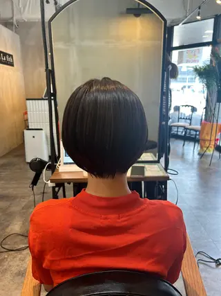 ショート 木下 美優のヘアスタイル