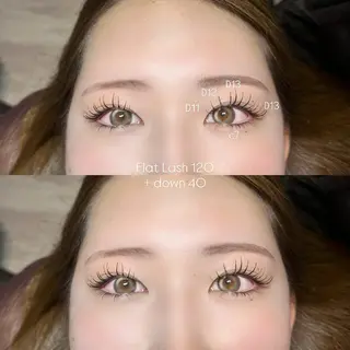 マツエク・マツパ sour~un 京都駅前Himenaのマツエク・マツパデザイン