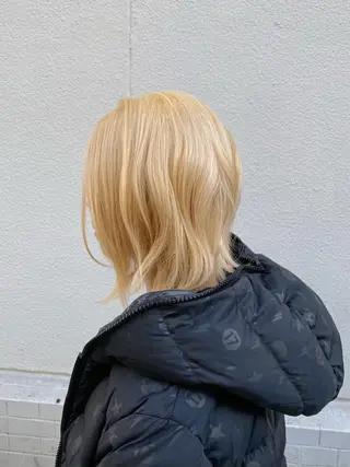 カラー GLOSS♡ ヤマガミコウジのヘアスタイル