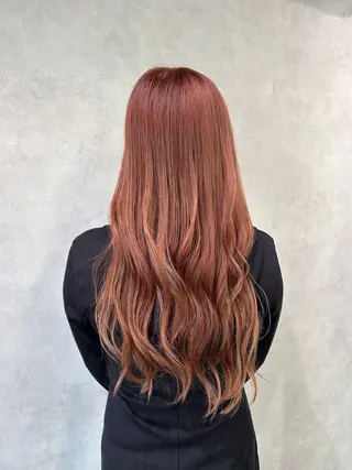 ロング カラー ボブ/レイヤー/ ダブルカラー/みのりのヘアスタイル