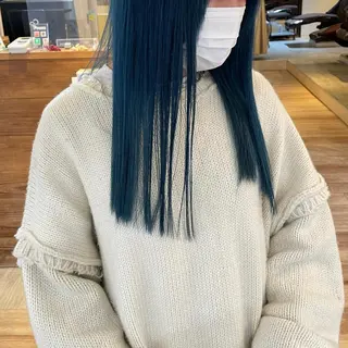 ロング カラー メンズ特化🏹カット パーマ/チヒロ🤍のヘアスタイル