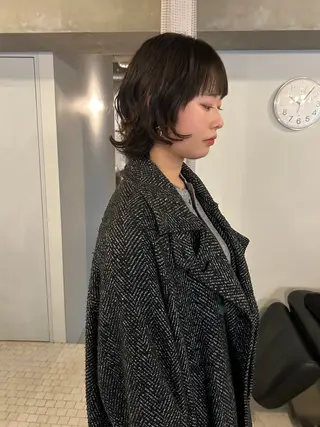 ミディアム 小野 明日香のヘアスタイル