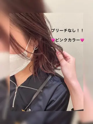 ネイル Moe🫧 ショート🩶のヘアスタイル