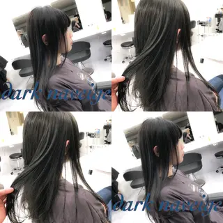ロング ハイトーン×レイヤー カットTAKUMIのヘアスタイル