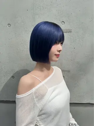 ショート カラー ✨縮毛矯正✖︎顔周り レイヤー✨ナカムラのヘアスタイル