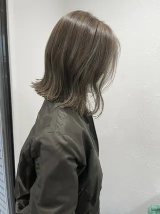 ミディアム カラー 🤍2nd🤍田所 美希のヘアスタイル